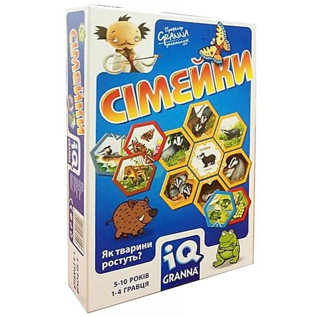 Настольная игра IQ Семейки от Granna - купить в интернет-магазине Neuron  Toys