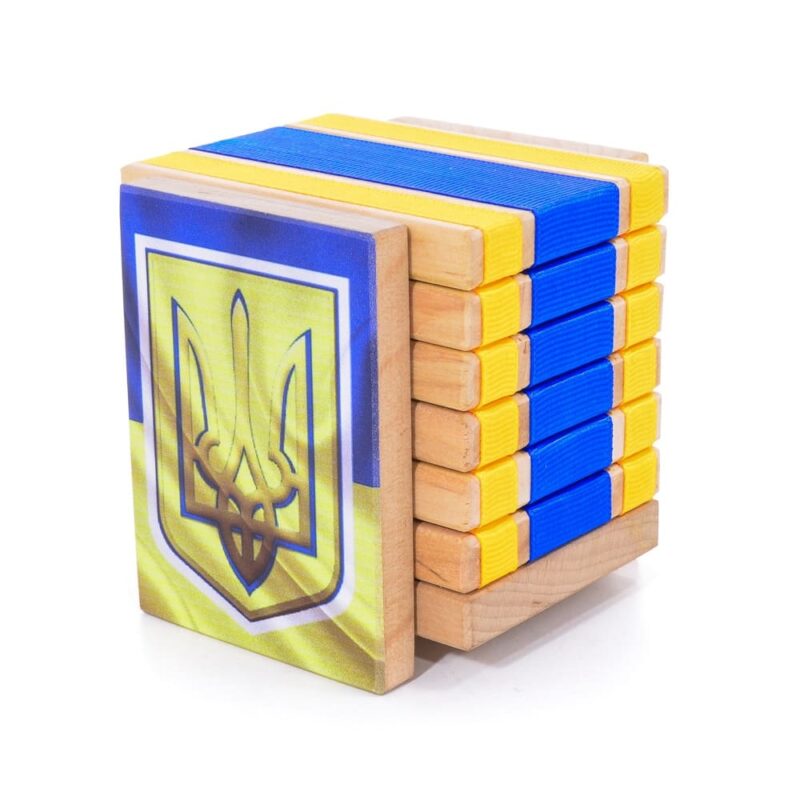 Деревянная головоломка-антистресс JakTak — КакТак (Украина)