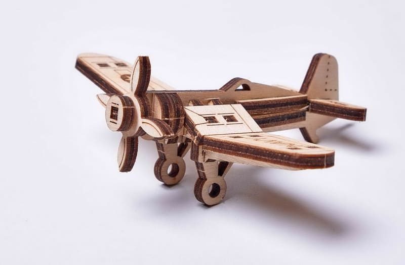 конструктор Wood Trick «Вудик - Самолет Корсар»
