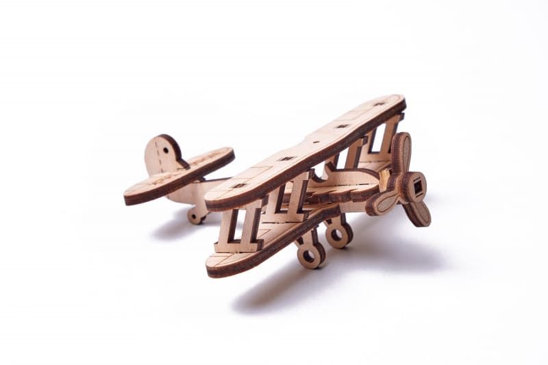 3D конструктор Wood Trick «Мини Самолет»
