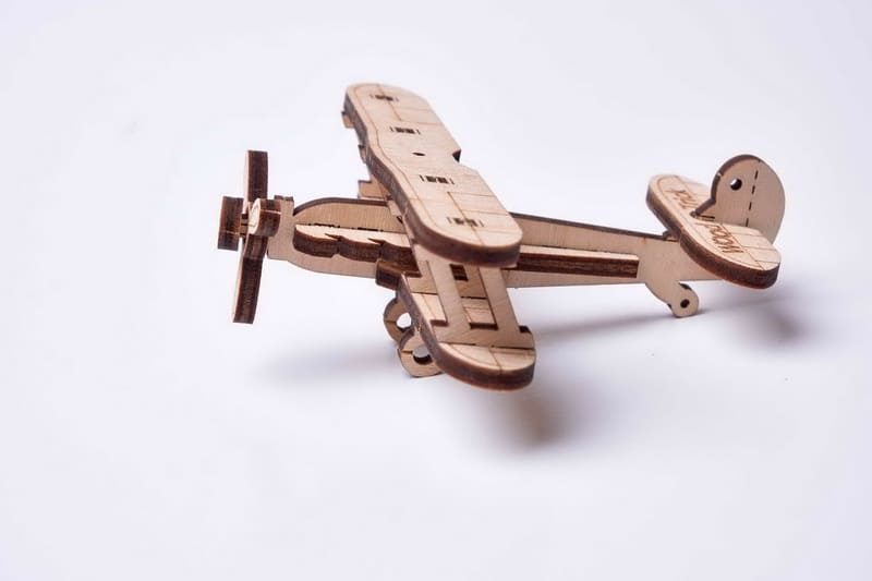 3D конструктор Wood Trick «Мини Самолет»