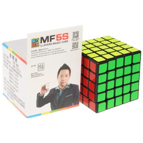 Кубик Рубіка 5x5 MoYu MoFangJiaoShi MF5S чорний3