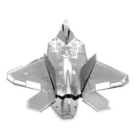 Металевий 3D-пазл Літак F-22