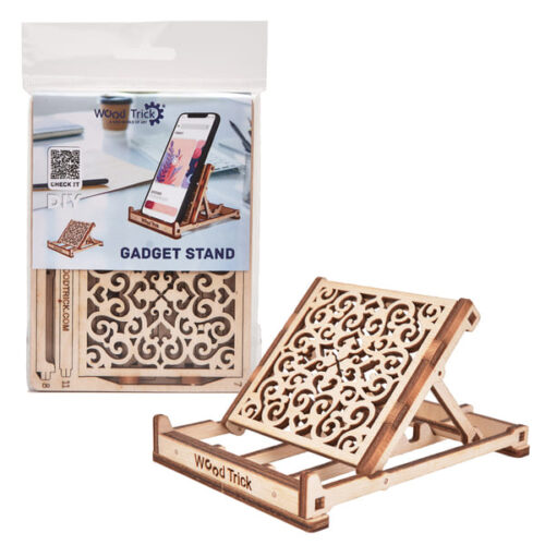 3D конструктор Wood Trick Подставка для гаджетов (16 деталей) - купить ...