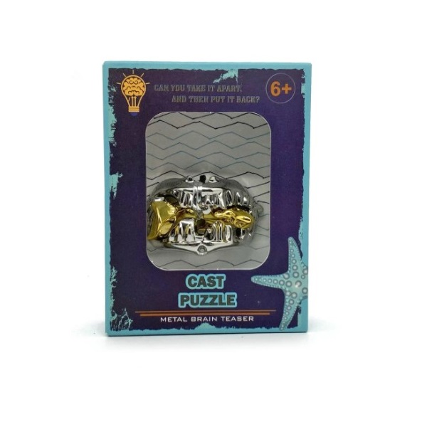 Металева головоломка Cast Puzzle Акула 1 * - купити в інтернет магазині ...