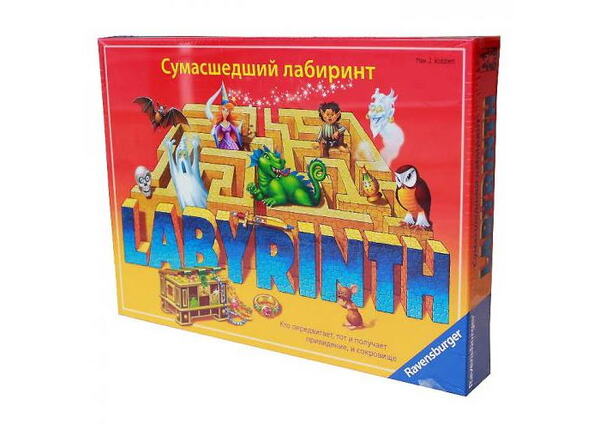 Ravensburger Настольная игра Сумасшедший лабиринт - avglass.ru